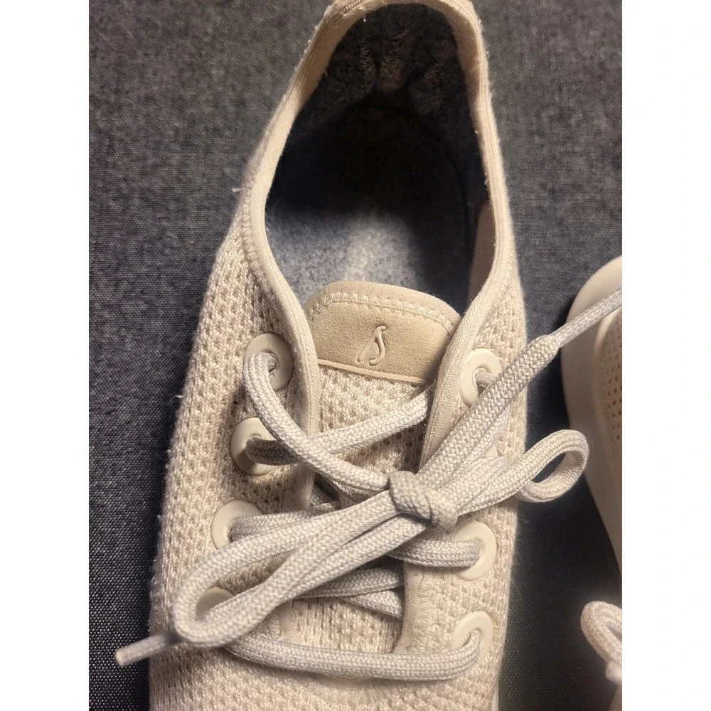Allbirds Womens Tree Runners Size 9‎ Ivory Off White Cream Sneakers